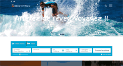 Desktop Screenshot of idees-voyages.fr