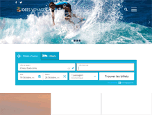 Tablet Screenshot of idees-voyages.fr